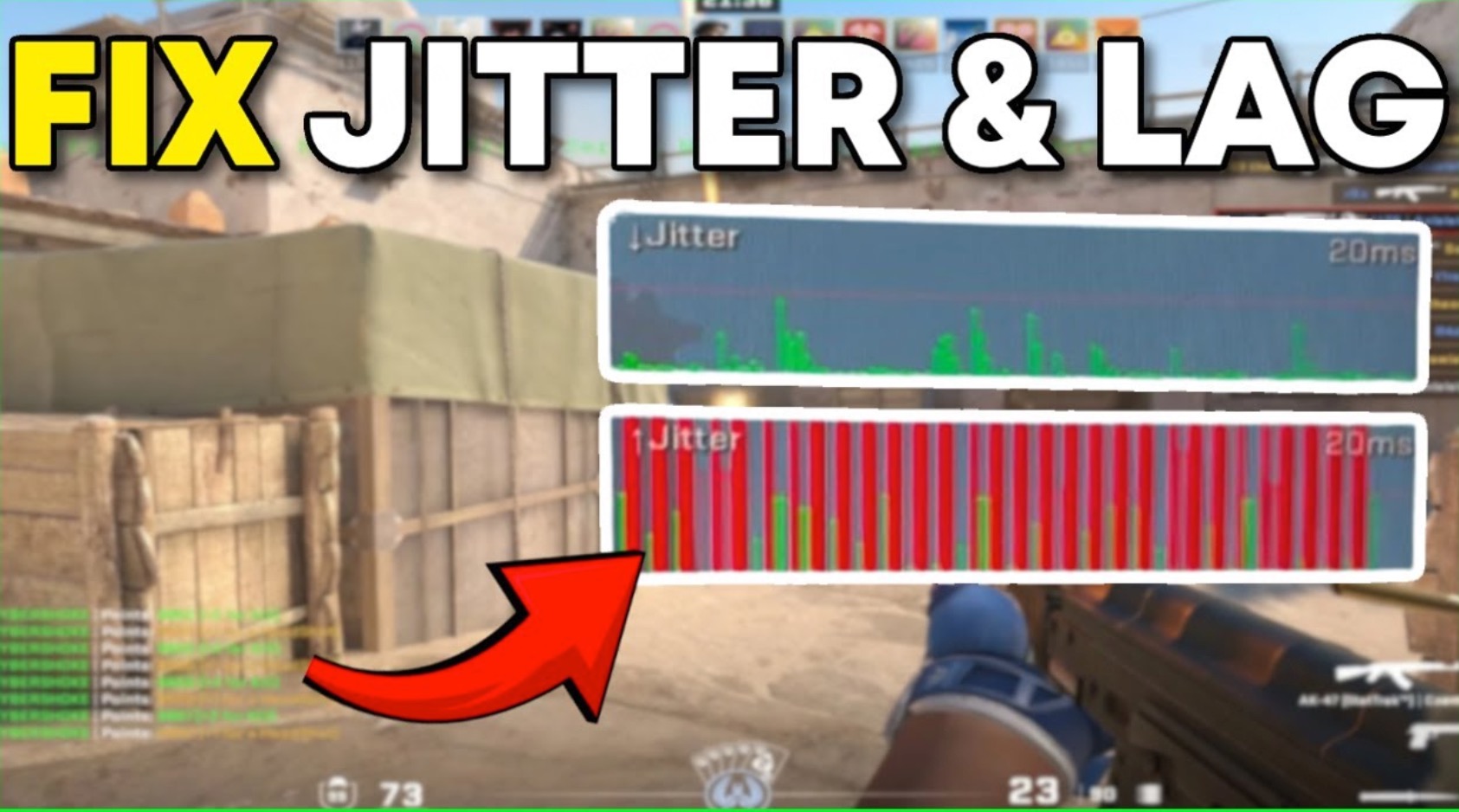 How to Fix Net Jitter in CS2 – Teljes magyar útmutató